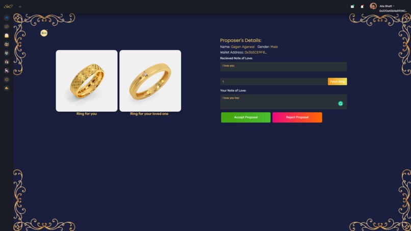 ShaadiOnChain – screenshot 4