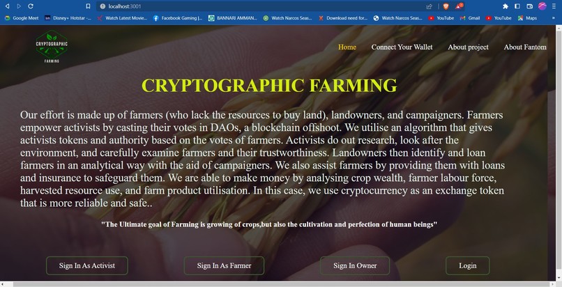 CRYPTOGRAPHIC FARMING – screenshot 2