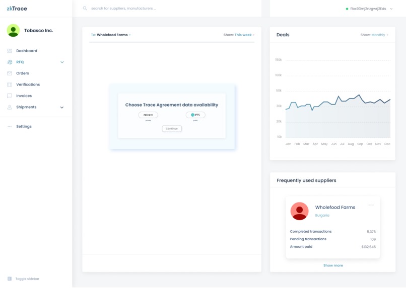 zkTrace – screenshot 1