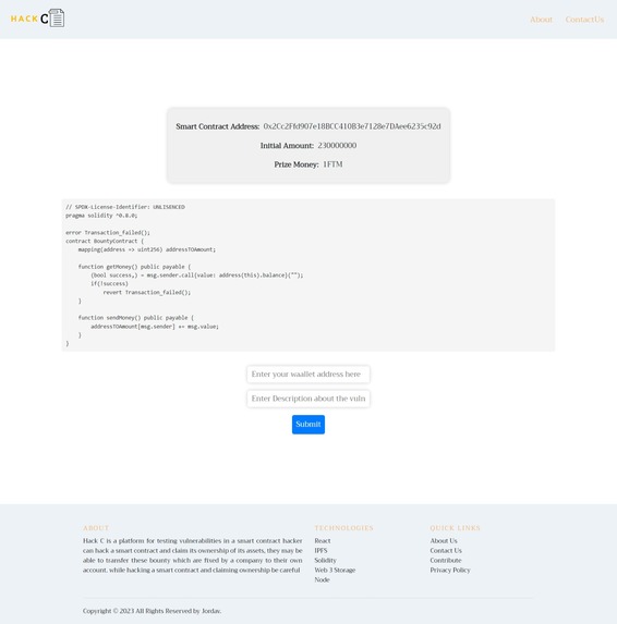 HACKtheC – screenshot 4