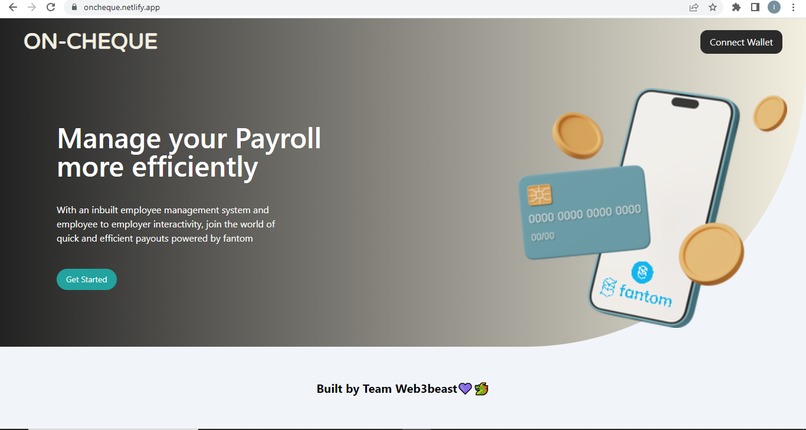 On-Cheque – screenshot 1