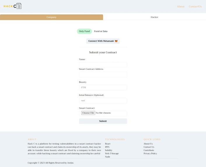 HACKtheC – screenshot 1