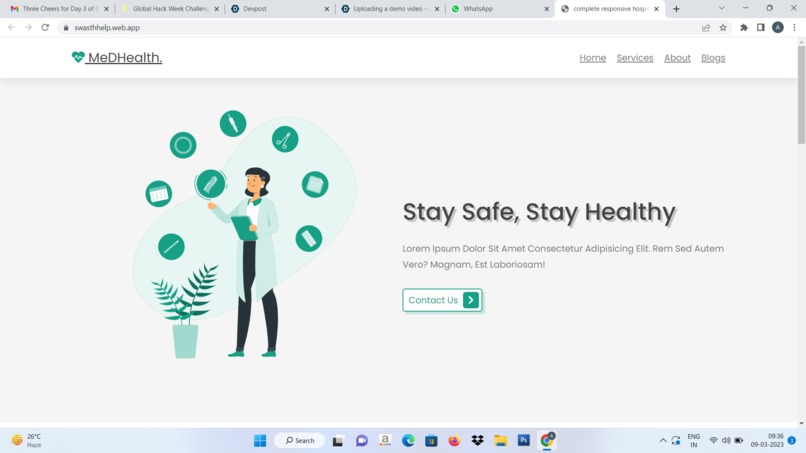 Public Health App – screenshot 1