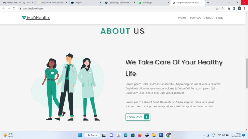 Public Health App – screenshot 2