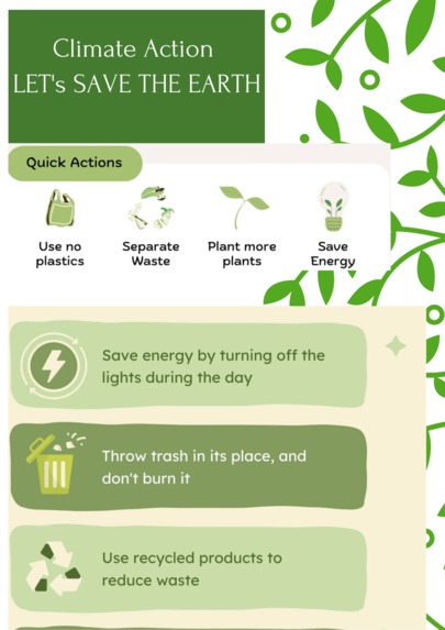 Promote Environmental Sustainability – screenshot 1