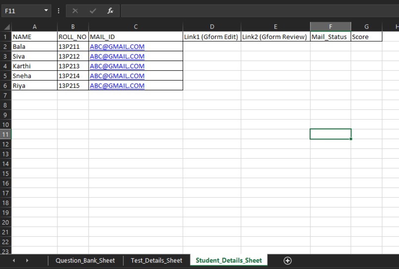 FormBot – screenshot 2