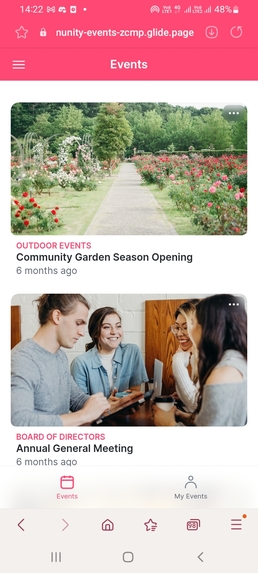 Meethub – screenshot 1
