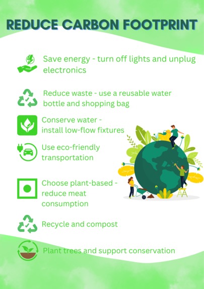 Reduce carbon footprint – screenshot 1