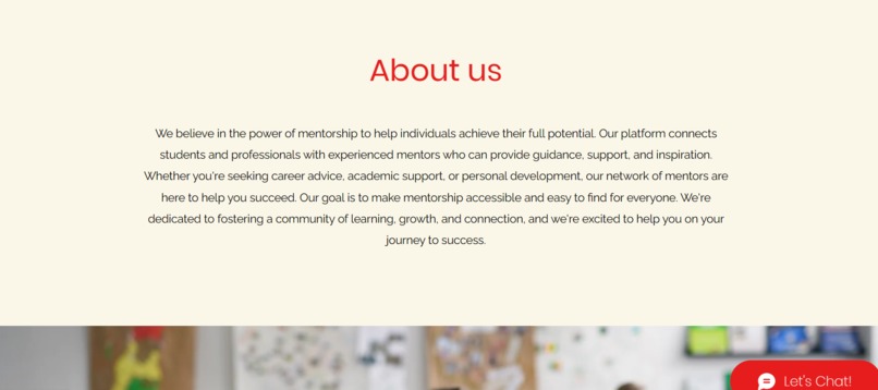 MentorMingle – screenshot 1