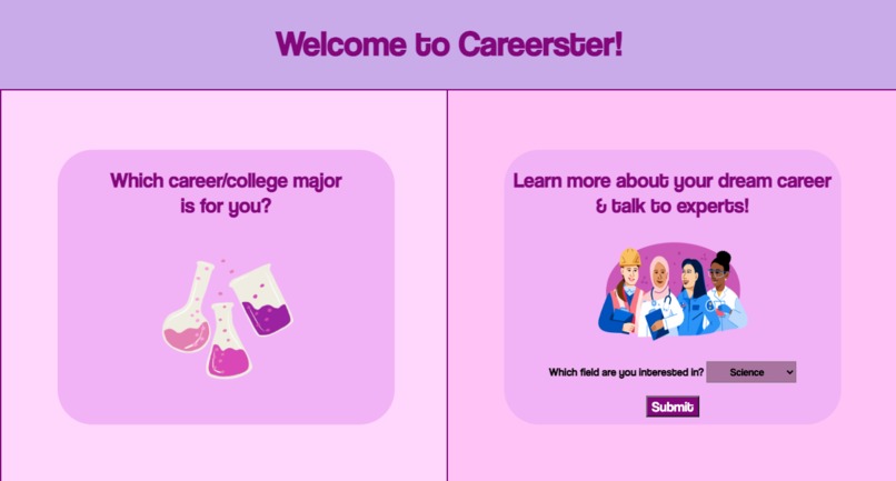 Careersters – screenshot 1