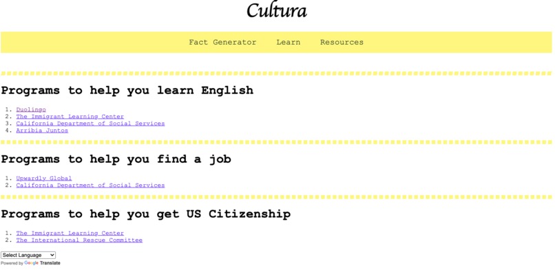 Cultura – screenshot 3