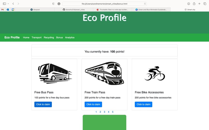 Sustainability Profile – screenshot 5