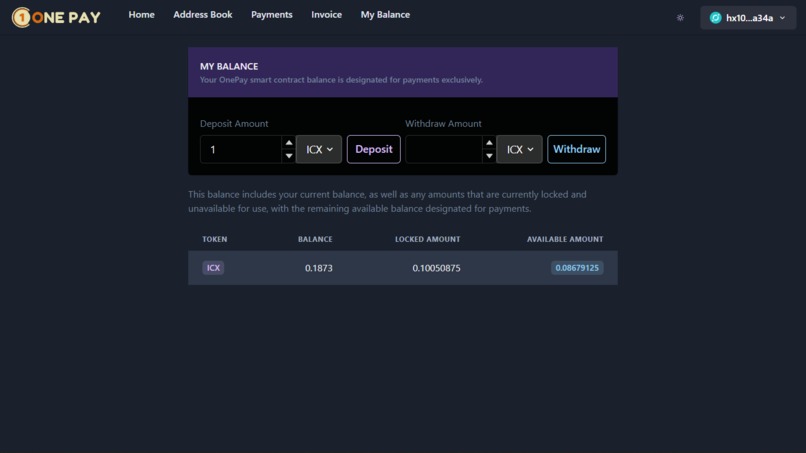 OnePay – screenshot 3