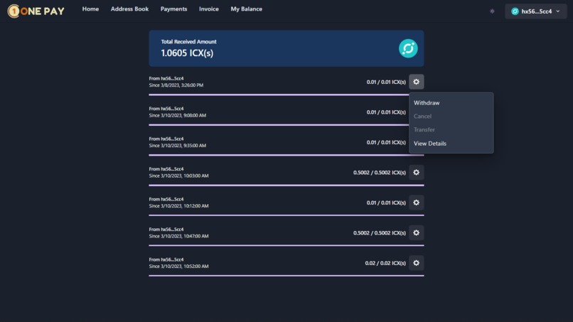 OnePay – screenshot 7