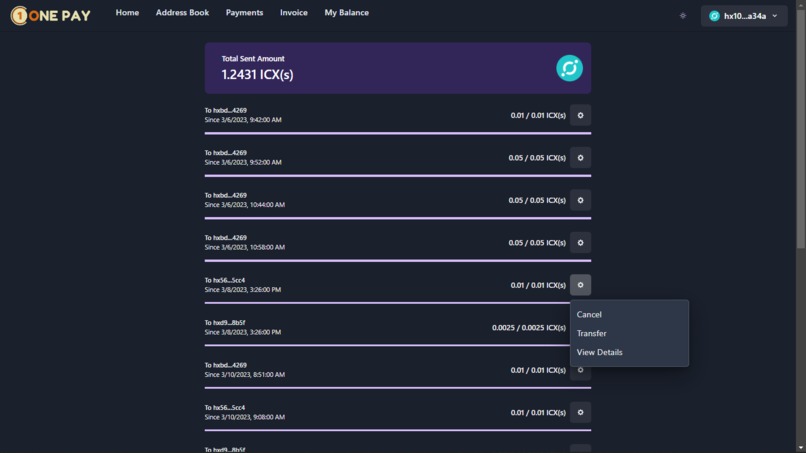 OnePay – screenshot 6