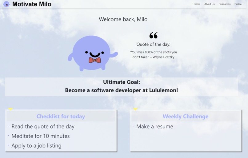 Motivate Milo – screenshot 2