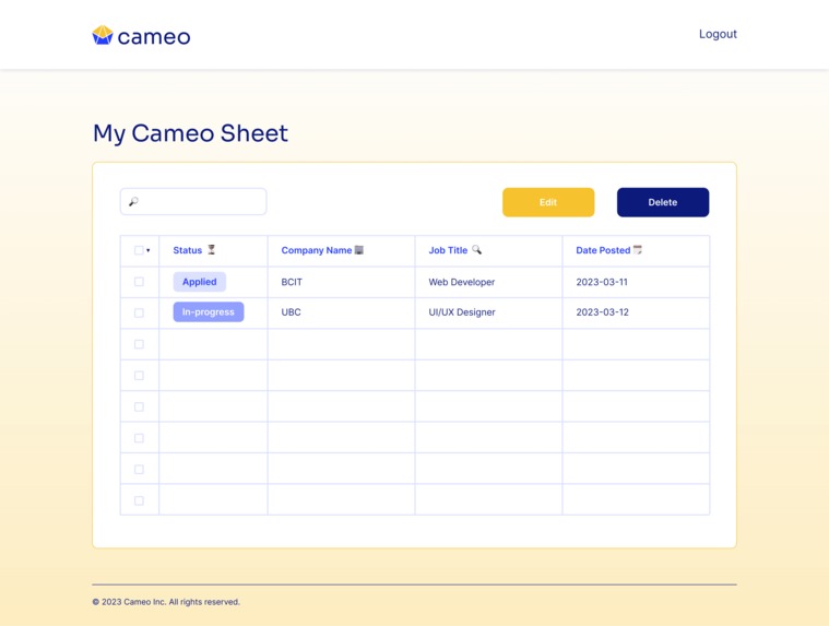 Cameo – screenshot 9