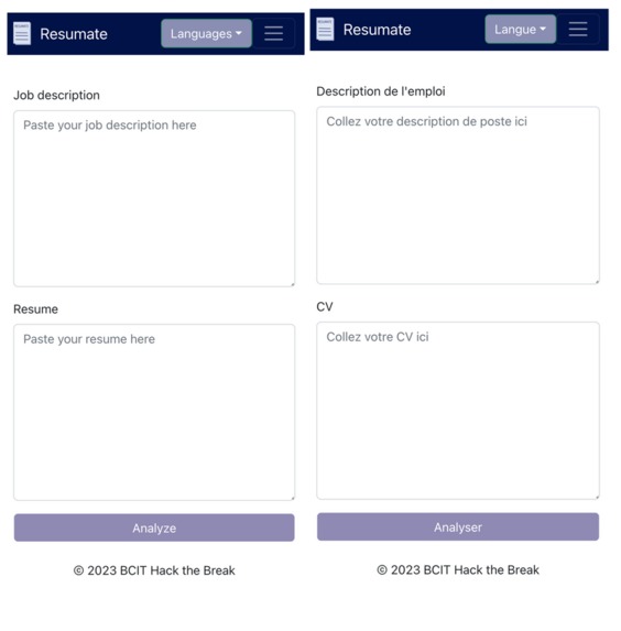 Resumate – screenshot 2