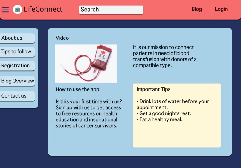LifeConnect – screenshot 2