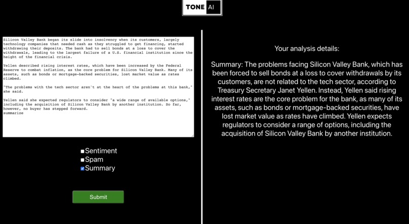 ToneAI – screenshot 3