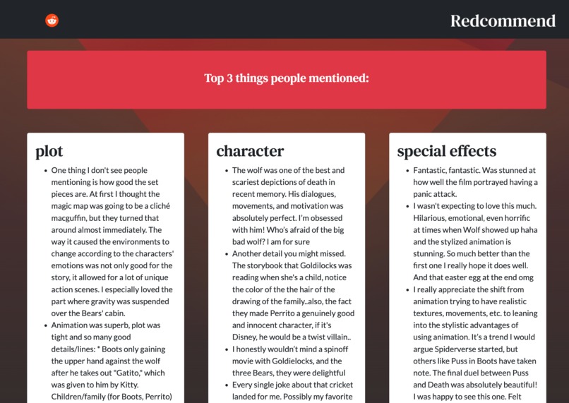 Redcommend  – screenshot 3