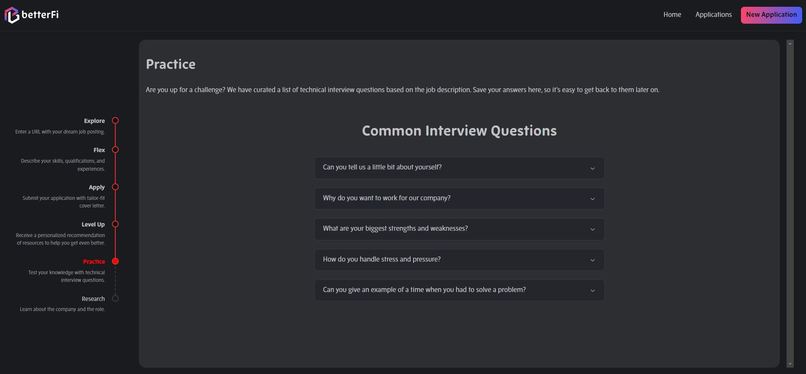 betterfi – screenshot 2