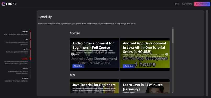 betterfi – screenshot 3