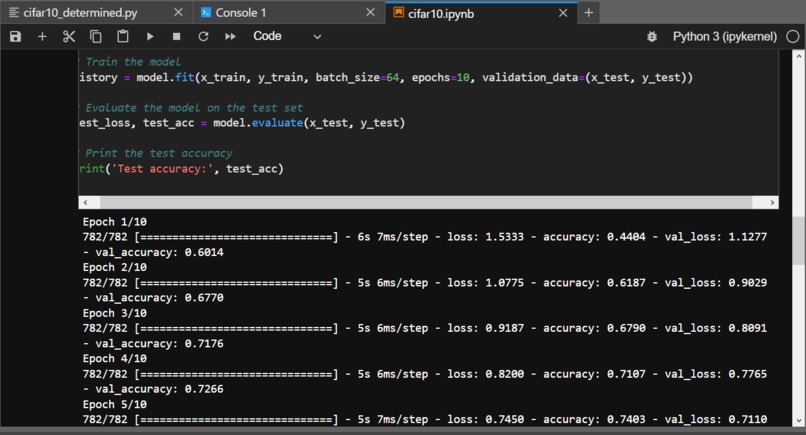 "Efficient Distributed Training with Determined AI"  – screenshot 8