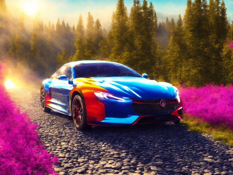 Sunny Car Meets LoRA – screenshot 5