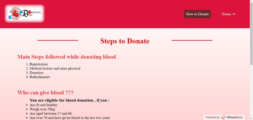 Blood Bank Management System – screenshot 10