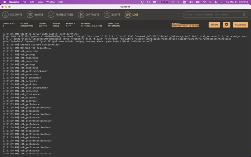 Tatooine Tourism Token: Proof-of-Travel – screenshot 3