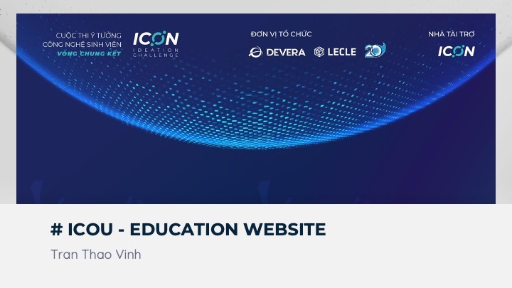 ICOU Project – screenshot 1