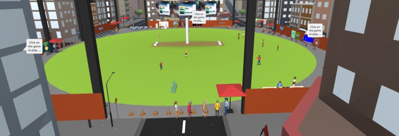 VirtualStadia (A Metaverse for Cricket Fans) – screenshot 1