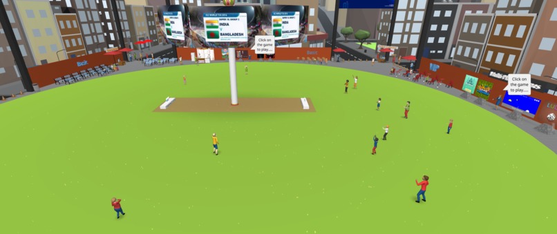 VirtualStadia (A Metaverse for Cricket Fans) – screenshot 2