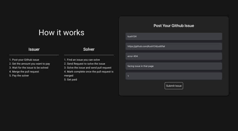 GithubCrypt – screenshot 1