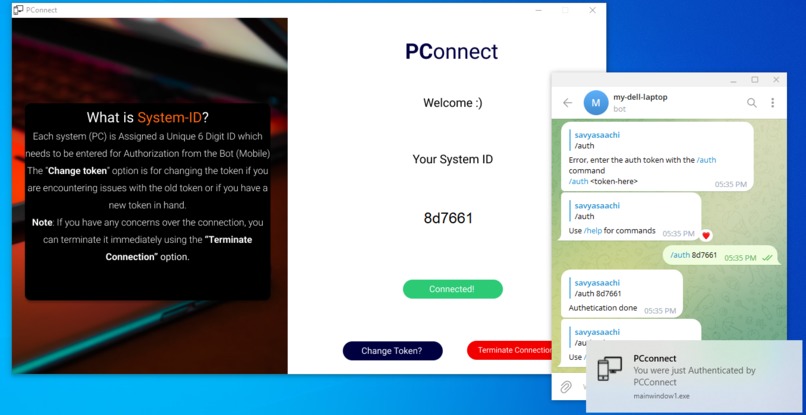 PConnect  – screenshot 4
