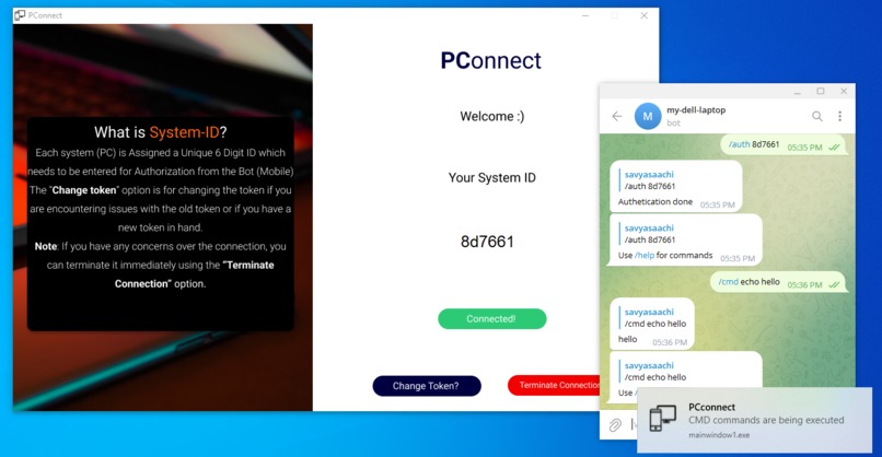PConnect  – screenshot 5