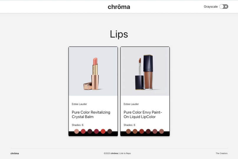 chrōma: Cosmetic Color Reference  – screenshot 2