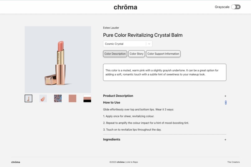 chrōma: Cosmetic Color Reference  – screenshot 4