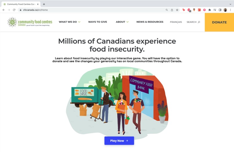 CFCC: The Donation Journey – screenshot 1