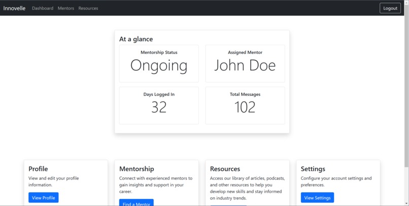Innovelle – screenshot 1