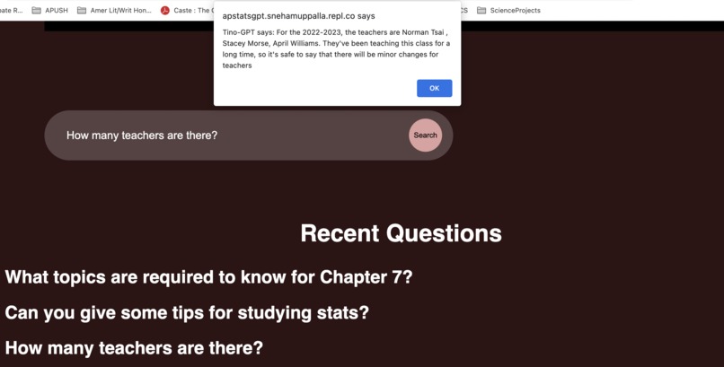 Tino-GPT – screenshot 2