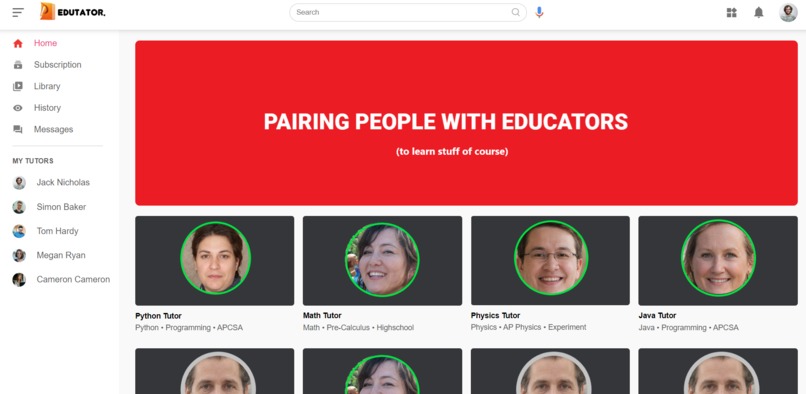 TinderForTutoring (EduTator) – screenshot 4