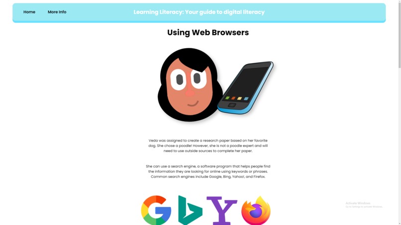 Learning Literacy – screenshot 3