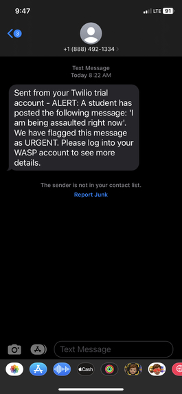 WASP: Women's Alert and Safety Platform – screenshot 6