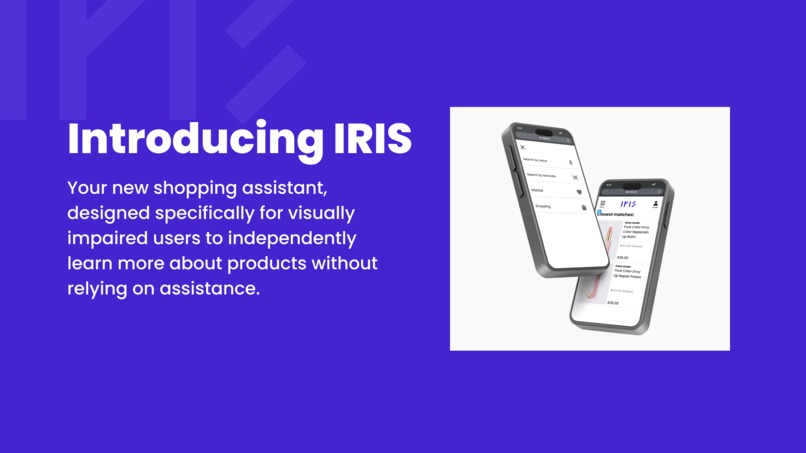 Iris - Accessible Shopping Assistant App – screenshot 2