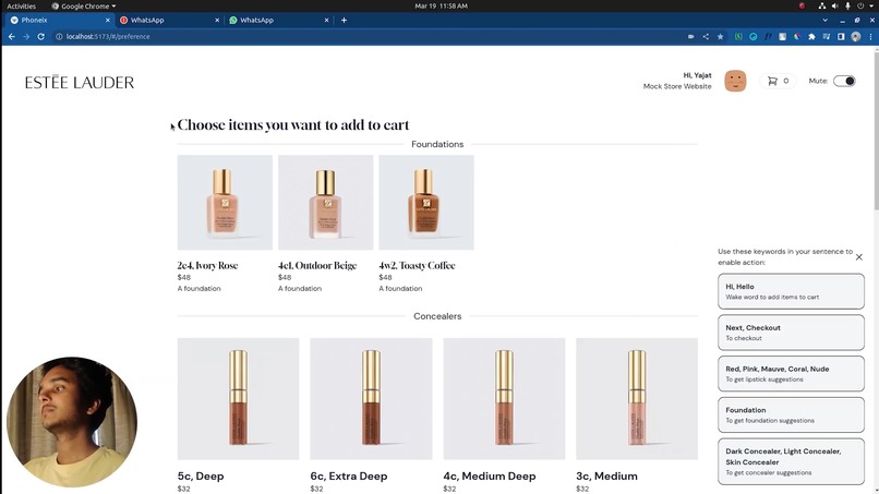 Project Phoenix - Assistive Beauty E-Commerce – screenshot 3