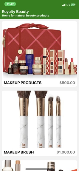 RoyaltyBeauty – screenshot 1