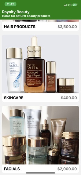 RoyaltyBeauty – screenshot 2