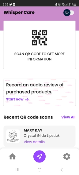 Whisper Care – screenshot 2